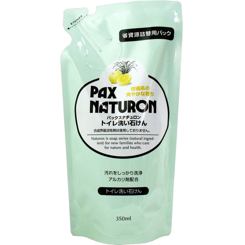 Pax Naturon Toilet Cleaning Soap Refill 350mL 1 pc