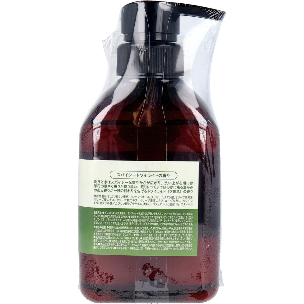 팩스 올리 헤어 비누 스파이 시트 와일라이트 향기 본체 450mL 1 개