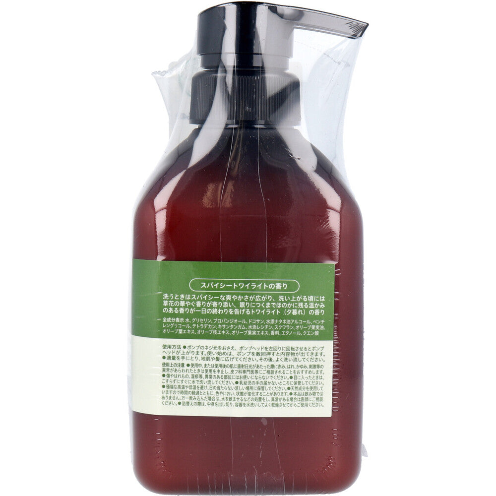 パックスオリー ヘアコンディショナー スパイシートワイライトの香り 本体 450mL 1 個