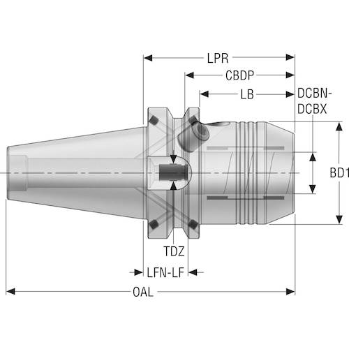 セコ　ツーリング　モノブロック　BT40ADB-HCR20-072　1 個