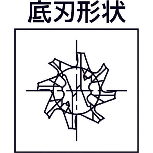 MAPAL Carbide Roughing End Mill OptiMill-Composite (SCM470) Composite End Mill Blade Diameter 12 x Blade Length 32 x Total Length 83 mm SCM470-1200Z08R-F0020HA-HC611 1 piece