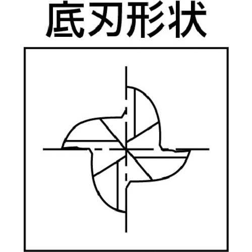 MAPAL OptiMill-Composite (SCM480) Composite End Mill SCM480-1000Z04R-S-HA-HC619 1 piece