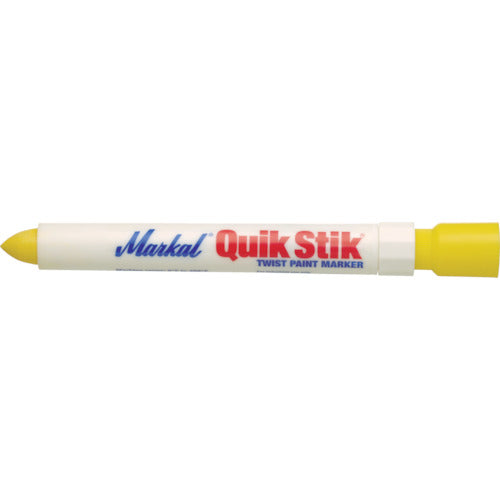 LACO Markal Industrial Marker "Quick Stick" Yellow 61053 1 pc
