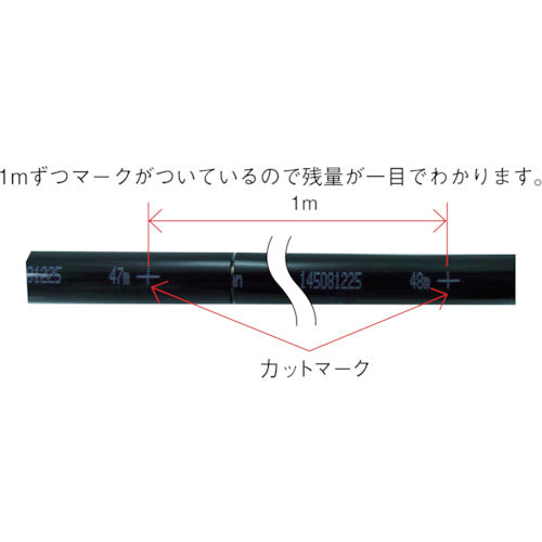 チヨダ　ポリウレタンチューブ　ＴＥタッチチューブ　１０ｍｍ／１００ｍ　クリアイエロー　TE-10-100 CY　1 巻