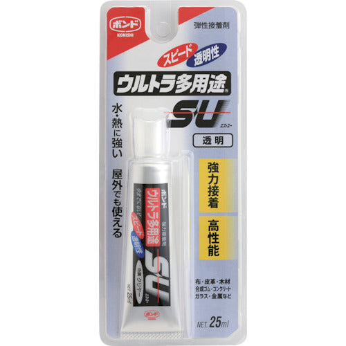 コニシ　ボンドウルトラ多用途ＳＵ　２５ｍｌ　クリアー　04592　1 本