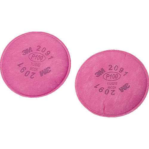 3M 교환용 여과재 2091 2개들이 2091 OHSP 1조