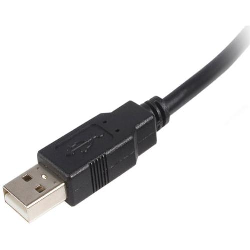 StarTech USB cable / A-B / 2m / USB 2.0 / 480Mbps / Male-Male / Black USB2HAB2M 1 bag