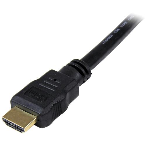 ＳｔａｒＴｅｃｈ　ＨＤＭＩ　１．４ケーブル／２ｍ／４Ｋ３０Ｈｚ／ＨＳ／３０ＡＷＧ／オス・オス／ブラック　HDMM2M　1 本