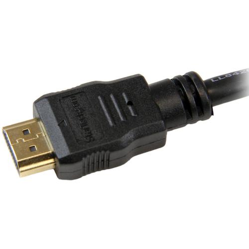 ＳｔａｒＴｅｃｈ　ＨＤＭＩ　１．４ケーブル／２ｍ／４Ｋ３０Ｈｚ／ＨＳ／３０ＡＷＧ／オス・オス／ブラック　HDMM2M　1 本