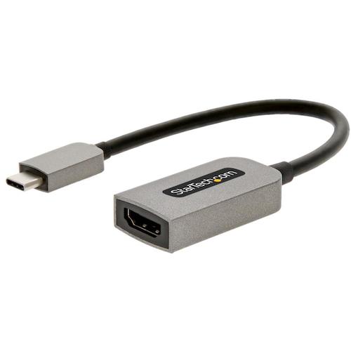 ＳｔａｒＴｅｃｈ　ディスプレイアダプター／ＵＳＢ−Ｃ　−　ＨＤＭＩ／４Ｋ６０Ｈｚ／ＨＤＲ１０／ＨＢＲ３／ＳＧ　USBC-HDMI-CDP2HD4K60　1 袋