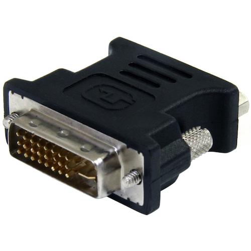 StarTech Display Adapter / DVI-I to VGA / Male-Female / Black DVIVGAMFBK 1 bag