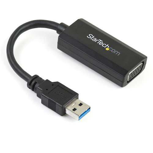 ＳｔａｒＴｅｃｈ　ディスプレイアダプター／ＵＳＢ−Ａ　−　ＶＧＡ／ＵＳＢ　３．０／Ｗｉｎ　＆　Ｌｉｎｕｘ対応　USB32VGAV　1 袋