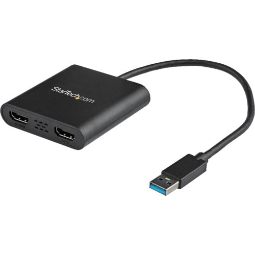 ＳｔａｒＴｅｃｈ　ディスプレイアダプター／ＵＳＢ−Ａ　−　２ｘ　ＨＤＭＩ／ＵＳＢ　３．０／Ｗｉｎのみ対応　USB32HD2　1 個