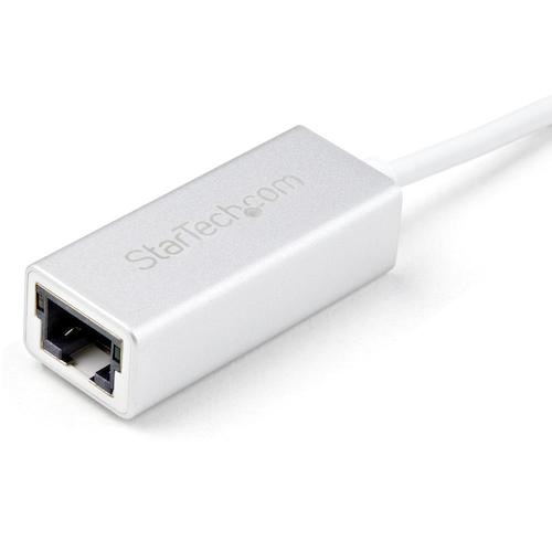 ＳｔａｒＴｅｃｈ　ＬＡＮアダプター／ＵＳＢ　３．０／１ｘ　ＲＪ４５／１０／１００／１０００　Ｍｂｐｓ／シルバー　USB31000SA　1 箱