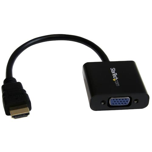 ＳｔａｒＴｅｃｈ　ディスプレイアダプター／ＨＤＭＩ　−　ＶＧＡ／１０８０ｐ／オーディオなし　HD2VGAE2　1 袋