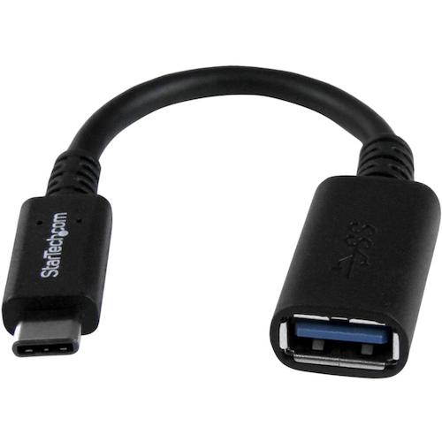 ＳｔａｒＴｅｃｈ　ＵＳＢケーブル／Ａ−Ｃ／１５ｍ／ＵＳＢ　３．０／５Ｇｂｐｓ／メス・オス／ブラック　USB31CAADP　1 袋