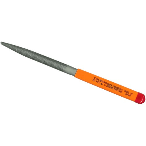 ツボサン　組ヤスリ　５本組　半丸　荒目　HA005-01　1 Ｓ