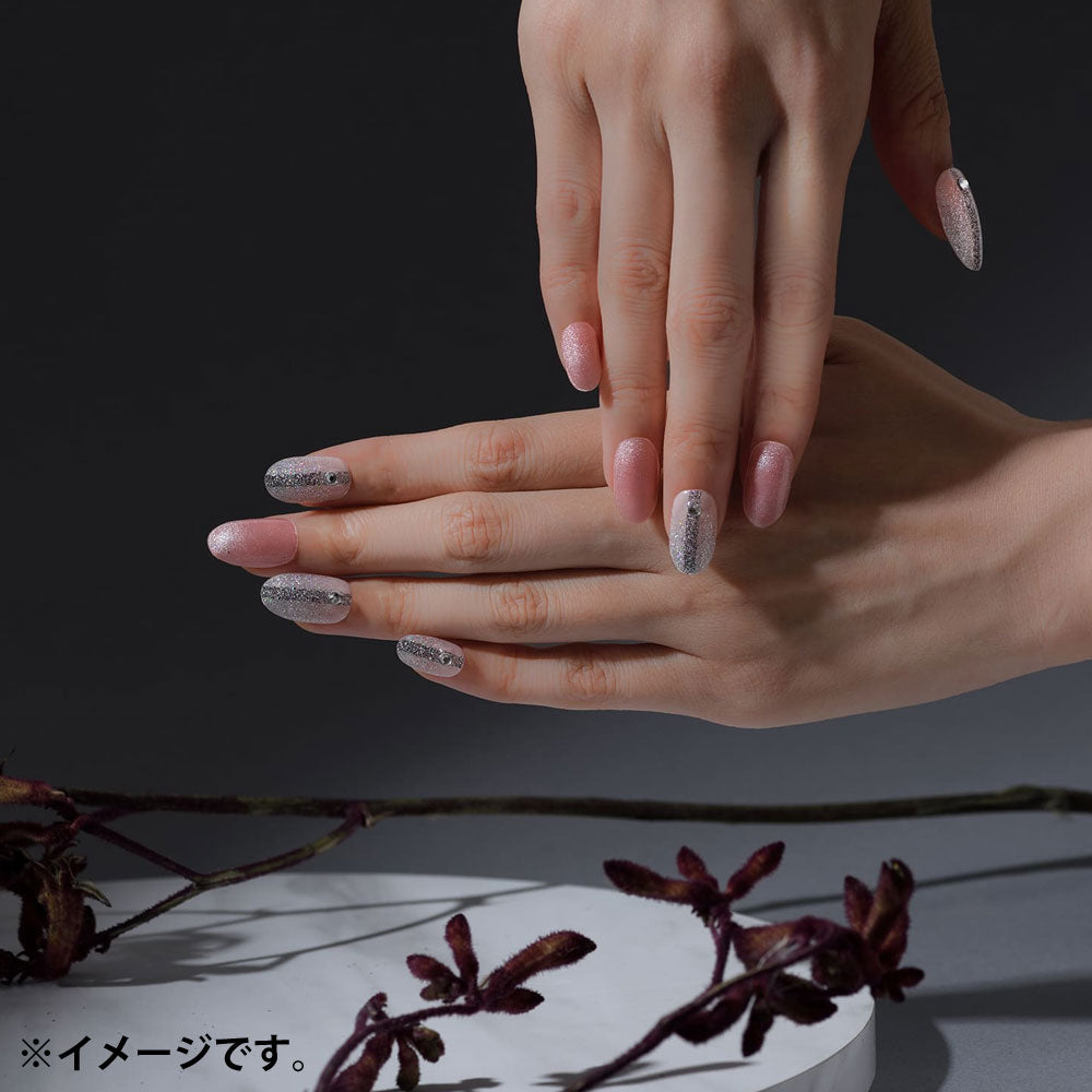 【アウトレット】LYSD'OR リスドール セミキュアジェルネイル ハンドネイル用 スパークル マグネット 24枚入 1 個