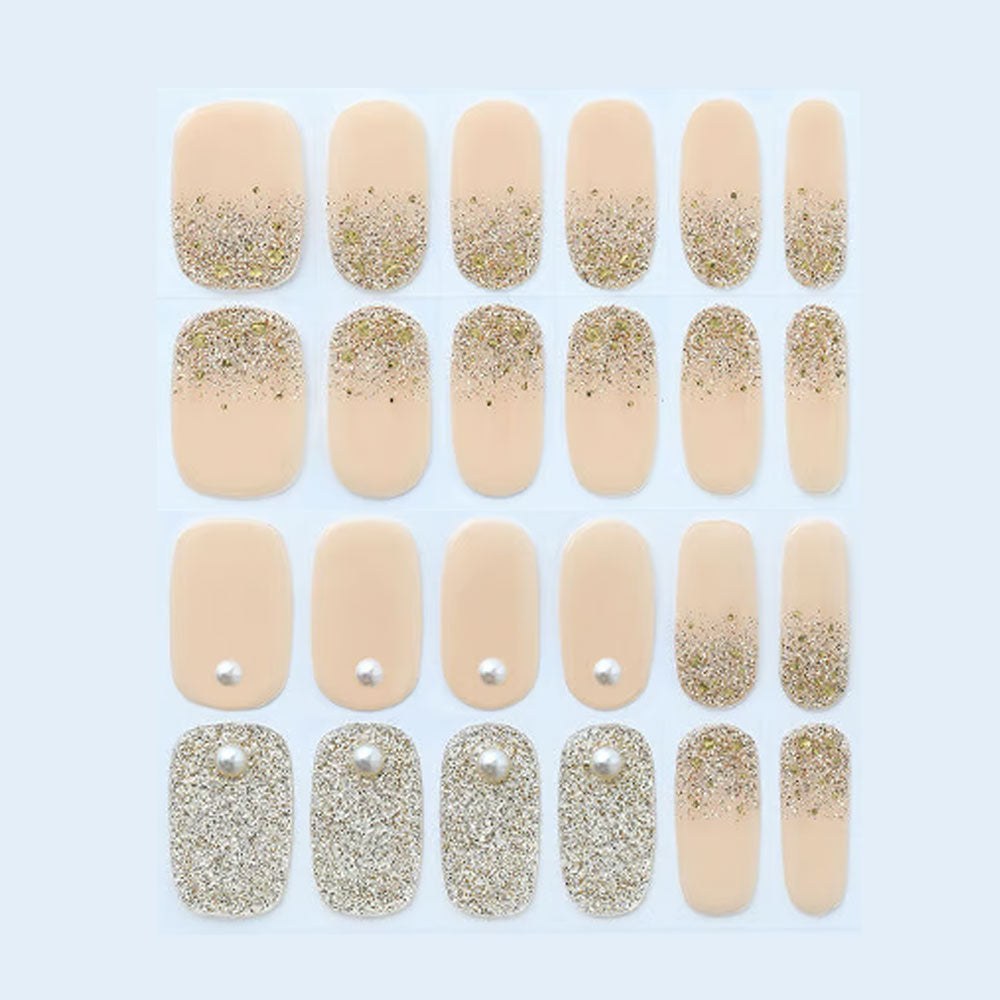 【アウトレット】LYSD'OR リスドール セミキュアジェルネイル ハンドネイル用 ディグニファイド ブリリアンス 24枚入 1 個