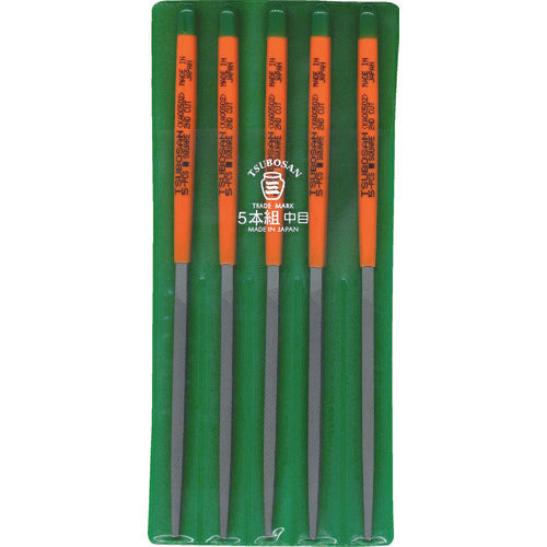 츠 보산 세트 야스리 5 개 세트 뿔 중목 KA005-02 1 S