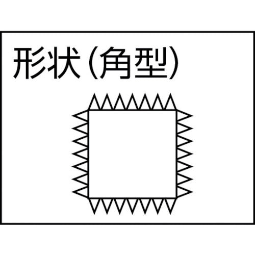 츠보산 철공 야스리 350mm 뿔 중목 KA350-02 1개