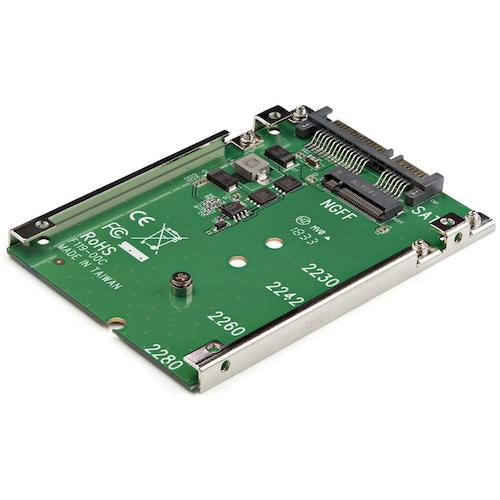 ＳｔａｒＴｅｃｈ　ＨＤＤコンバーター／Ｍ．２　ＳＡＴＡ　ＳＳＤ　−　２．５インチ　ＳＡＴＡ／アダプタ基盤　SAT32M225　1 箱