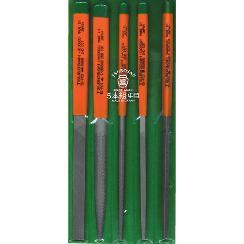 Tsubosan File Set of 5 Medium ST005-02 1 S