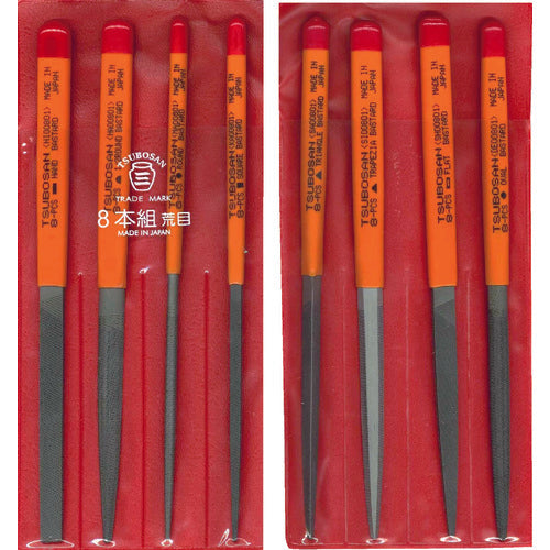 Tsubosan File Set of 8 Coarse ST008-01 1 S