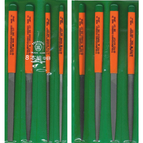 Tsubosan File Set of 8 Medium ST008-02 1 S