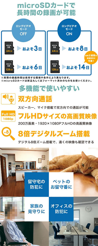 Indoor/outdoor security/monitoring network camera / SE-IPC01-WH White 1 unit