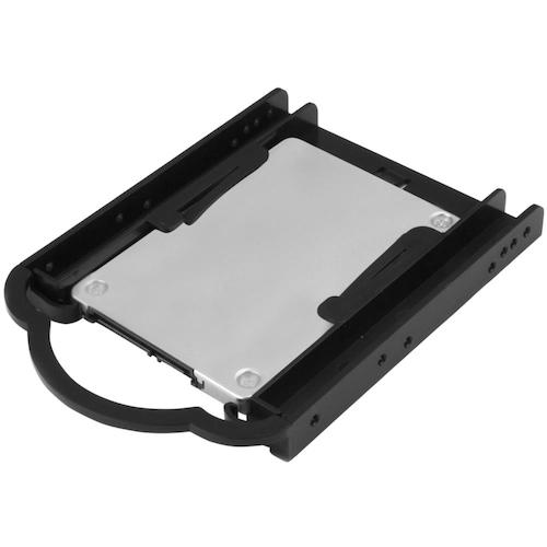 ＳｔａｒＴｅｃｈ　ＳＳＤ　／　ＨＤＤマウンタ／３．５インチベイ対応／１ｘ　２．５”ＨＤＤ／工具不要　BRACKET125PT　1 箱