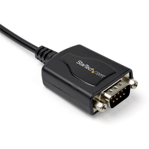 StarTech Serial Conversion Cable / USB-A - RS232C / 30cm / 230Kbps / Black ICUSB2321X 1 box