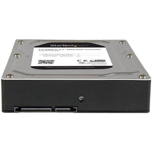 StarTech HDD Converter / 2.5-3.5" HDD Conversion Case / HDD up to 12.5mm thick / No tools required 25SAT35HDD 1 box