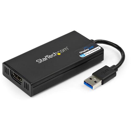 ＳｔａｒＴｅｃｈ　ディスプレイアダプター／ＵＳＢ−Ａ　−　ＨＤＭＩ／ＵＳＢ　３．０／４Ｋ３０Ｈｚ／Ｗｉｎ　＆　Ｍａｃ　USB32HD4K　1 箱