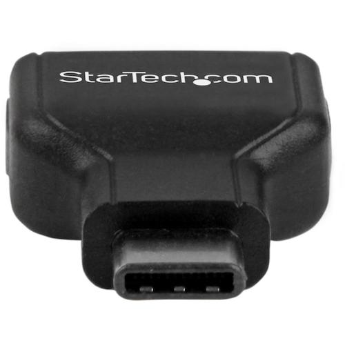 ＳｔａｒＴｅｃｈ　ＵＳＢ変換アダプター／Ａ−Ｃ／ＵＳＢ　３．０／５Ｇｂｐｓ／メス・オス／ブラック　USB31CAADG　1 袋