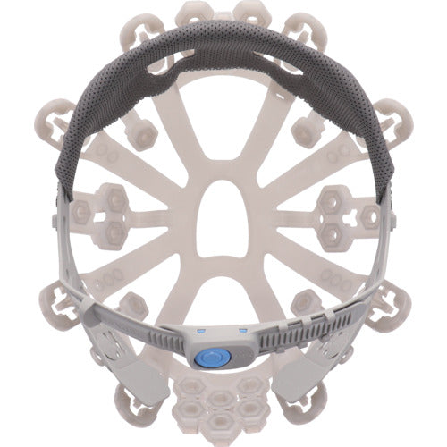 タニザワ　エアライト搭載ヘルメット（軽量ＦＲＰ製・かるメット）　ＳＴ＃１０８−ＪＰＺ（ＥＰＡ）　　　　　　108-JPZ-B11-J　1 個