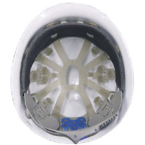 タニザワ　エアライト搭載ヘルメット（軽量ＦＲＰ製・かるメット）　ＳＴ＃１０８−ＪＰＺ（ＥＰＡ）　　　　　　108-JPZ-B11-J　1 個