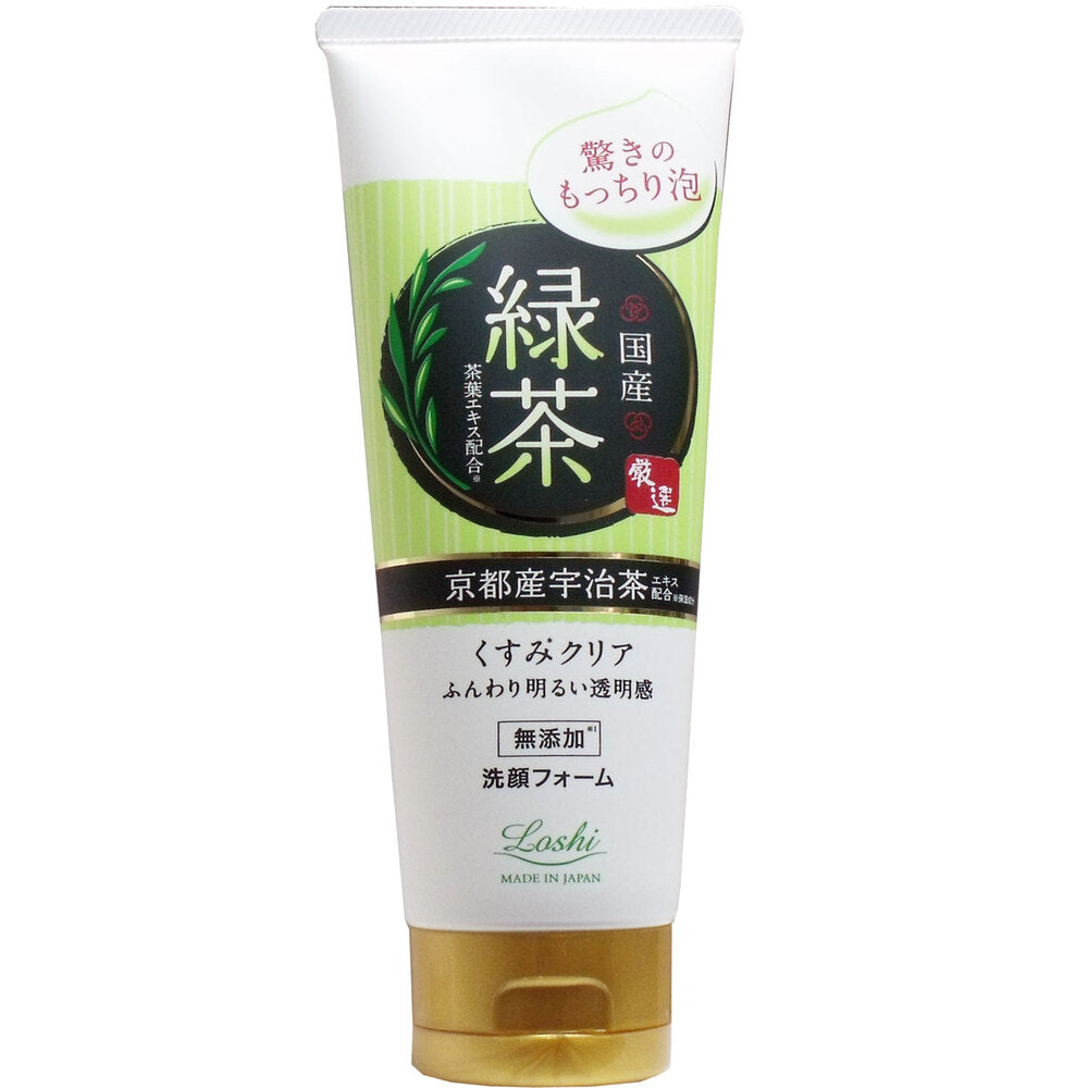 ロッシモイストエイド 国産ホイップ洗顔R 緑茶エキス配合 120g 1 個
