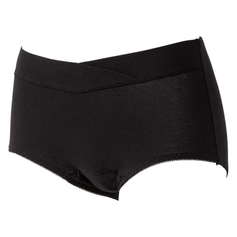 ピジョン 吸水できる産前産後コットンショーツ ブラック マタニティ用 Lサイズ 1枚入 1 個