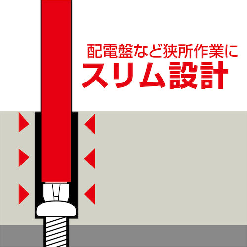 アネックス　スリムチューブカラービット　＋１×１５０　ASP1-1150　1 本