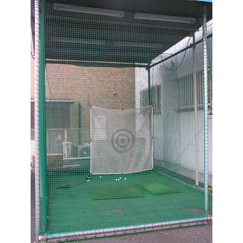 ユタカメイク　多目的ネット　２ｍｘ５ｍ　ＰＥ　グリーン　B-2525　1 枚