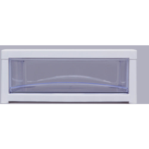 IRIS 221268 슈퍼 클리어 가슴 화이트/클리어 블루 1단 타입 SCE-100-BL 1대