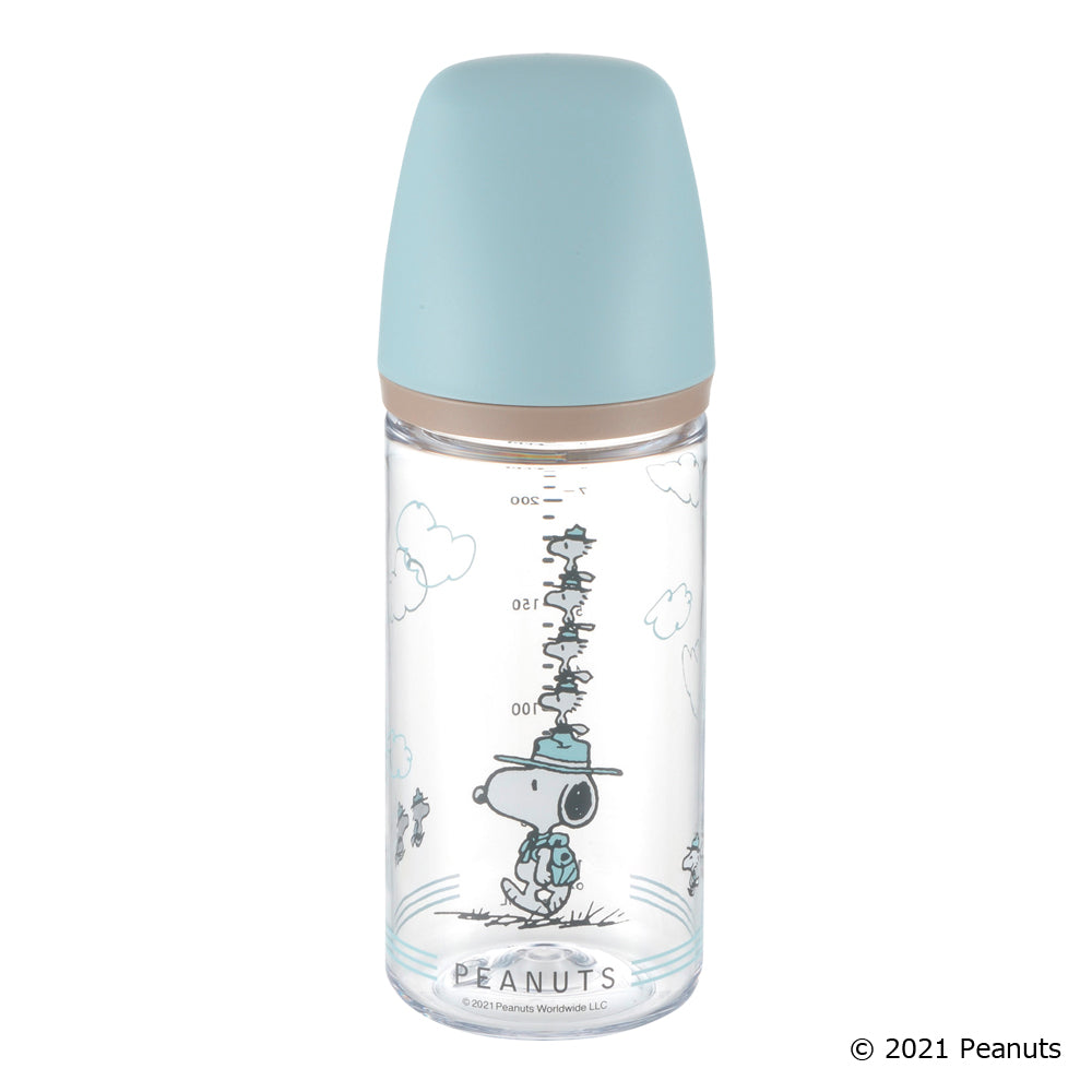 【アウトレット】リッチェル ピーナッツ コレクション おでかけミルクボトル プラスチック製ほ乳びん 3-18ヵ月頃 1 個