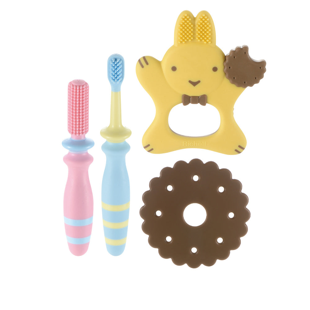 Richell Try Toothbrush Habit Starter Set 1 piece