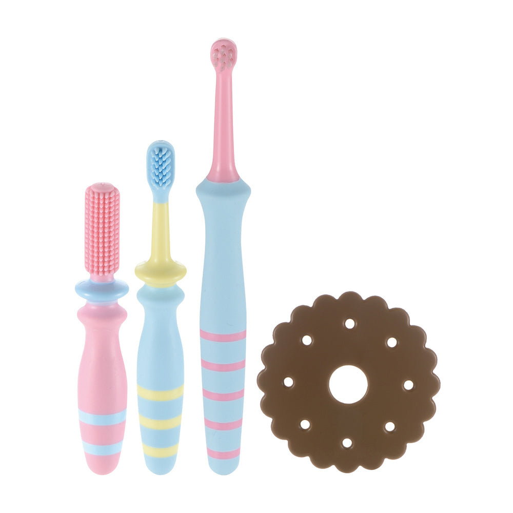 Richell Try Eat and Brush Tooth Set for Front Teeth 1 piece
