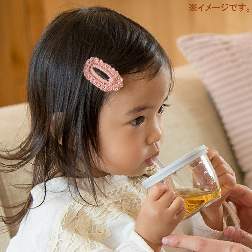 리첼 집 컵 찻잔 스트로 타입 라이트 블루 1개