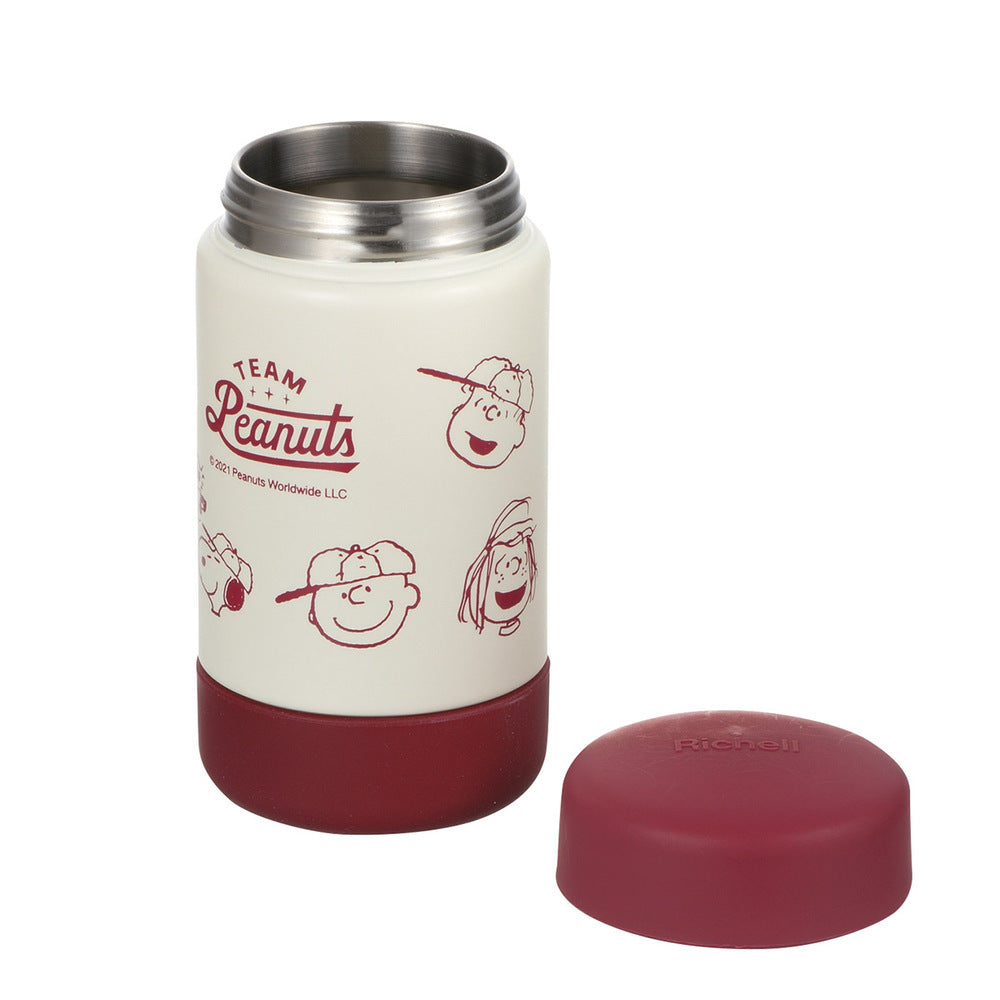 [Outlet] Richell Peanuts Collection Snoopy Stainless Steel Smart Mug Red 160 1 piece