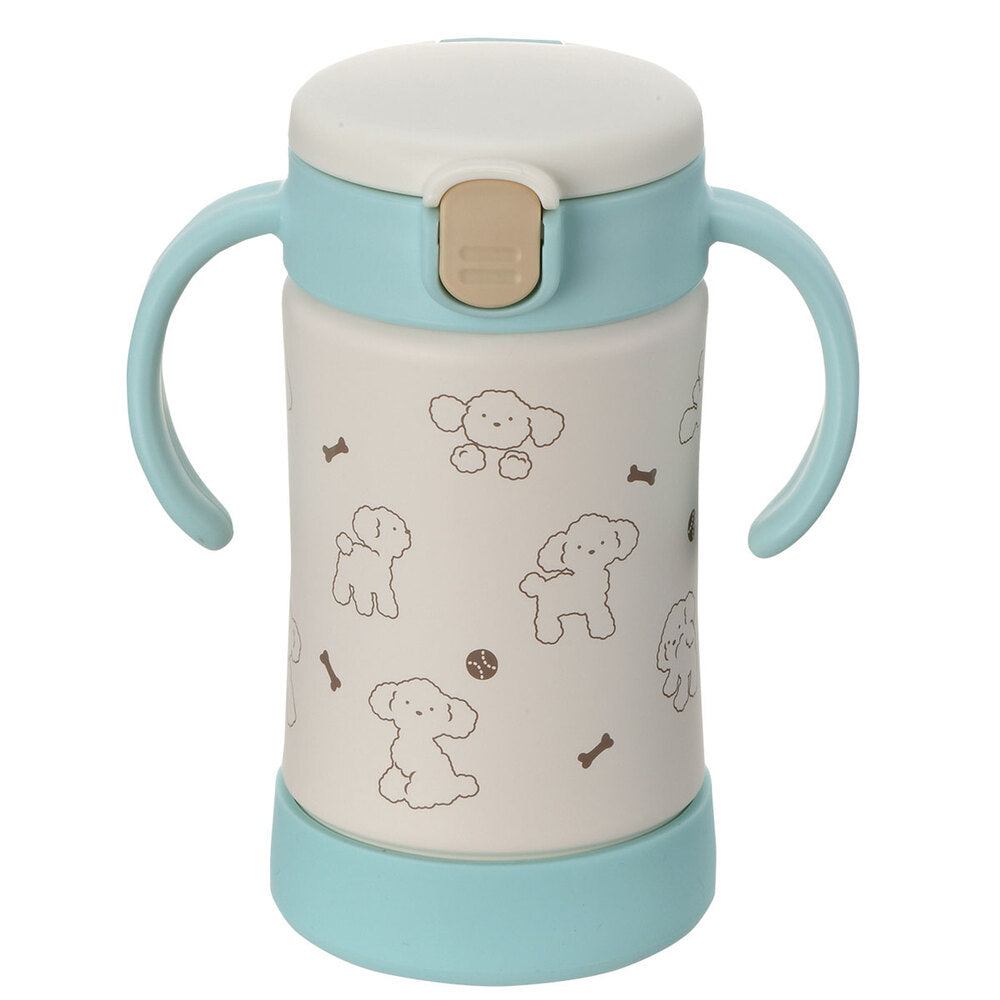 Richell Try Cooling Straw Mug SD Light Blue 1 pc