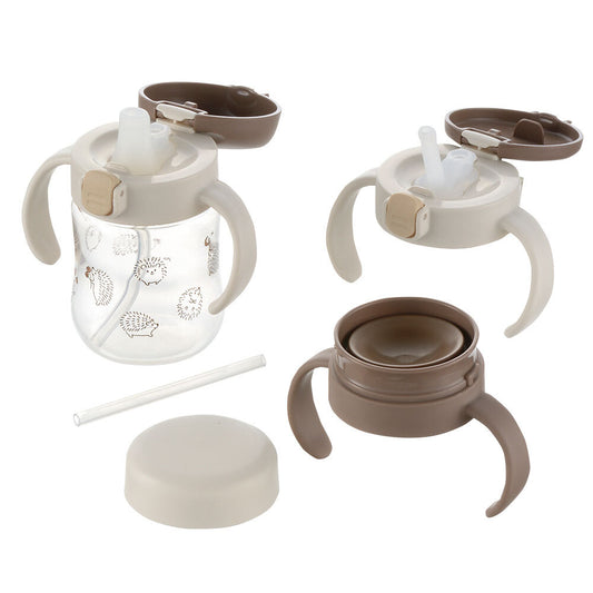 Richell Try Step Up Mug Set SD Brown 1 piece