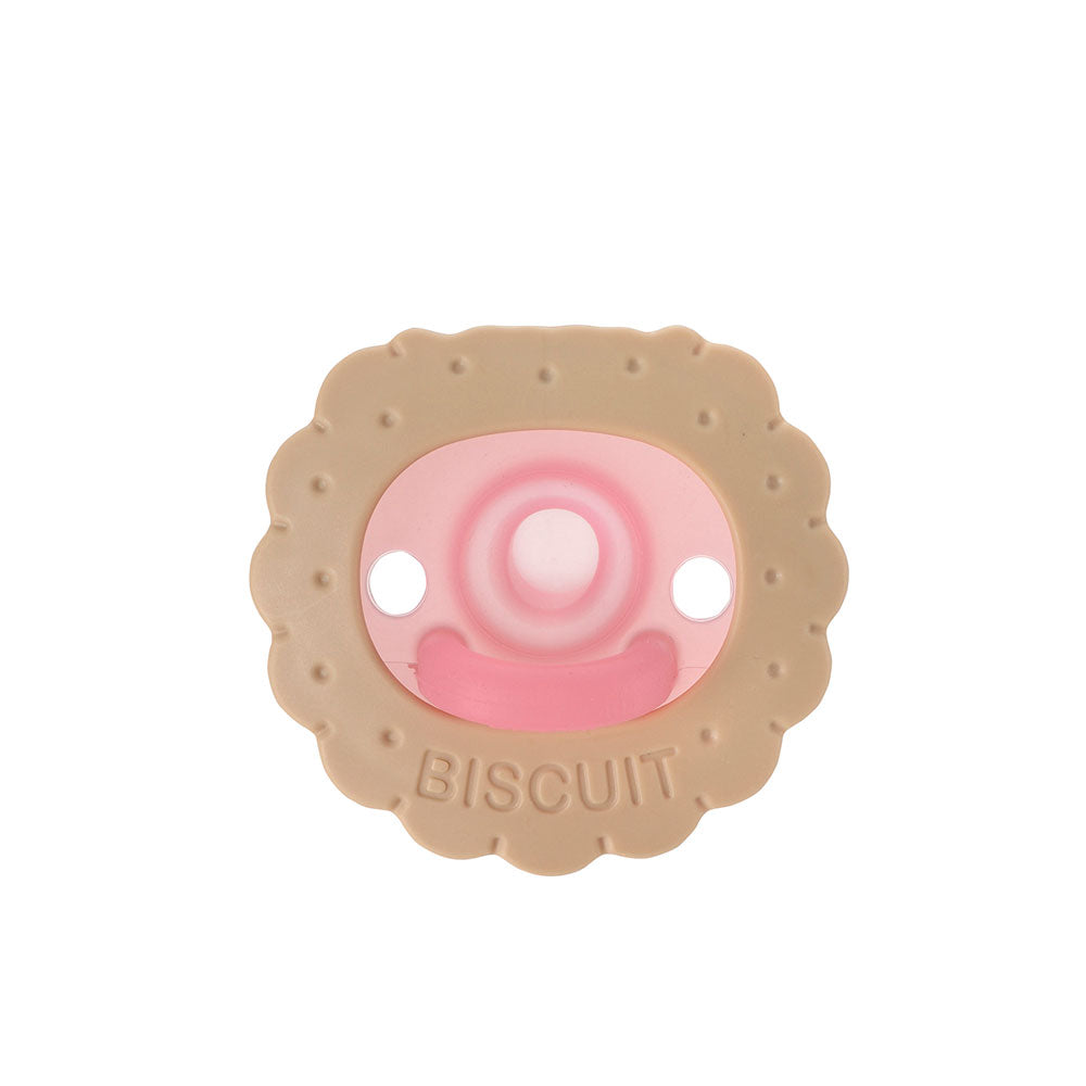 Richell Sucking Lab Pacifier Biscuit for Newborns with Case 1 Piece